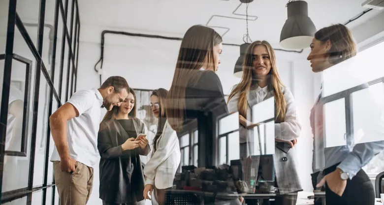 JobRadar team at the office